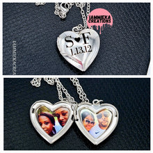 Load image into Gallery viewer, HEART LOCKET NECKLACE
