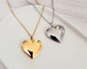 HEART LOCKET NECKLACE