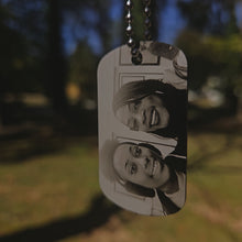 Load and play video in Gallery viewer, Personalized Dog Tag Necklace
