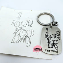 Load image into Gallery viewer, PERSONALIZED KEYCHAIN
