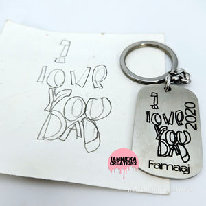 PERSONALIZED KEYCHAIN